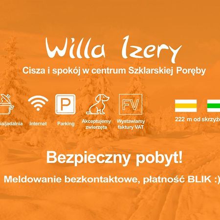 Willa Izery Szklarska Poreba Dış mekan fotoğraf